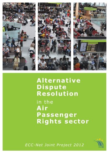 ADR in the air passenger rights sector - European Commission ...