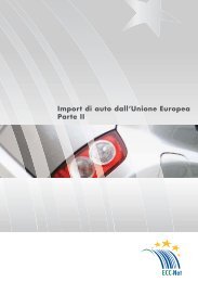 Import di auto dall'Unione Europea Parte II