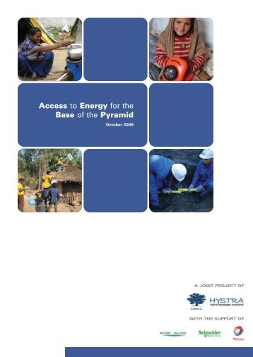 Access to Energy for the Base of the - Ashoka