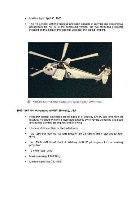 1940 ? 2010: Brief history of hybrid helicopters around ... - Eurocopter