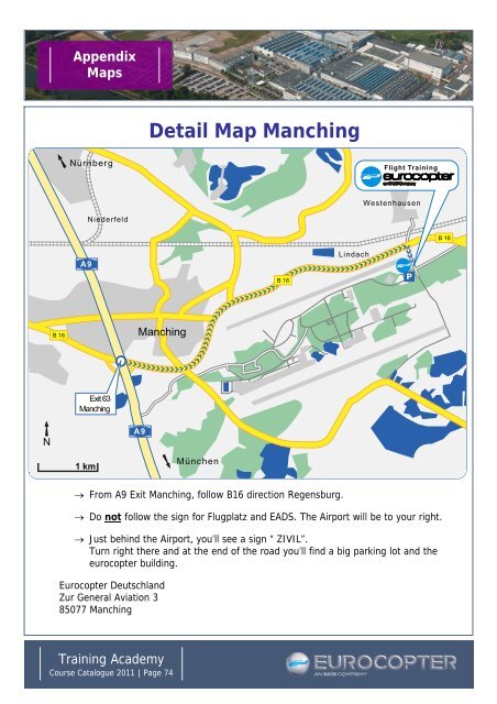 How to find ECD - Training Academy Overview Map - Eurocopter