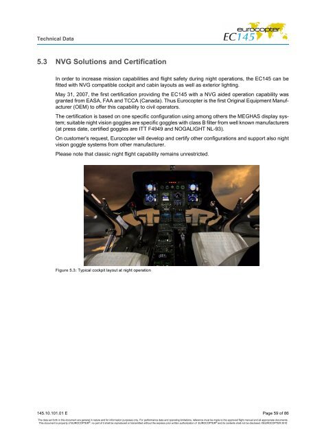 Table of content - Eurocopter