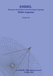 Order response - Eurofer