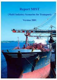 Multi Industry Scenarios for Transport - Eurofer
