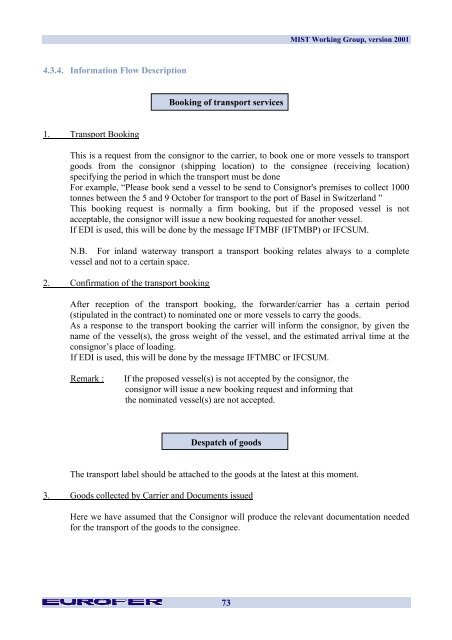 Multi Industry Scenarios for Transport - Eurofer