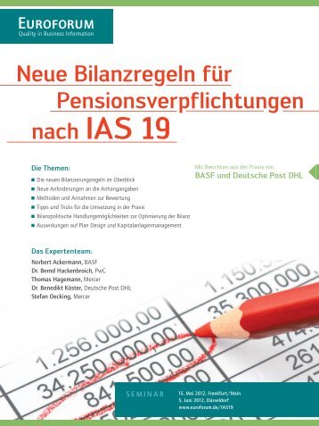 nach IAS 19 - Euroforum