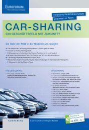 CAR-SHARING - Euroforum