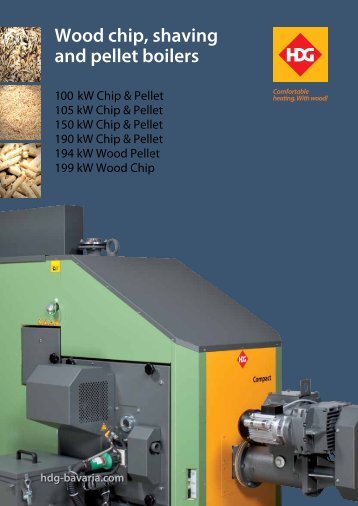 HDG Compact 100-200 biomass boiler - Euroheat