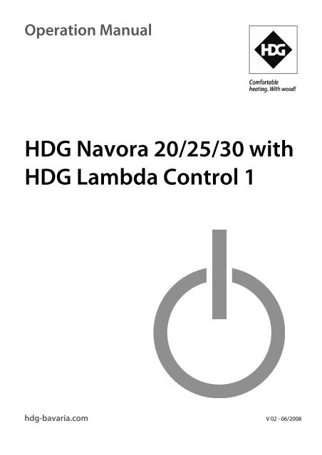 HDG Navora Manual - Euroheat