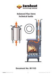 Gas Balanced Flue Guide - Euroheat