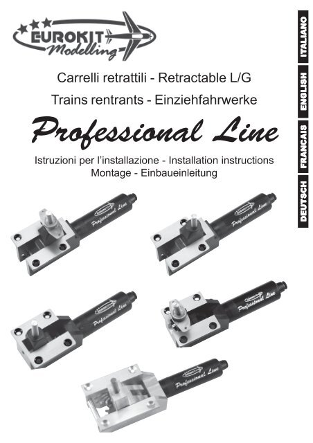 0 Istruzioni Carrelli Professional Line Oct04.pmd - Eurokit