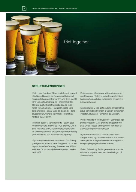 Årsrapport 2003 - Carlsberg Group