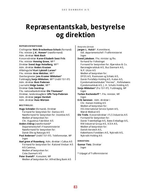 SAS Gruppens resultat före skatt 1996 blev 1815 (2632 ... - Euroland