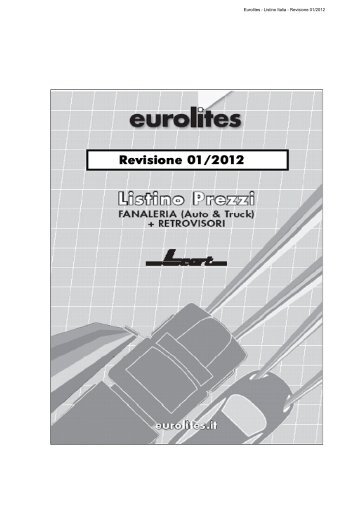 LEART - Revisione Gen 2012 - Eurolites