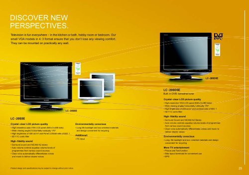 LCD-TV Catalogue Spring 2007 - Eurolink