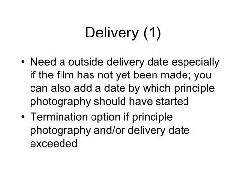 Distribution Agreements and Current Industry Trends for the ...