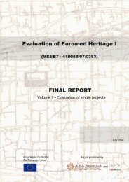 EN, pdf 496 Kb - Euromed Heritage