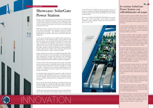 Showcase: Solargate Power Station - Ansaldo Sistemi Industriali