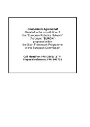 Consortium Agreement Related to the constitution of the ... - EURON