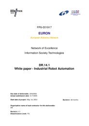 DR.14.1 White paper - Industrial Robot Automation - EURON