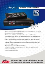 DATA SHEET_TV STAR - Euronics