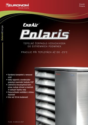 ExoAir Polaris - Tepelná čerpadla EURONOM