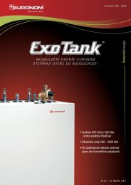 ExoTank - Tepelná čerpadla EURONOM