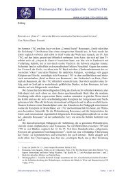 pdf-Version - Themenportal Europäische Geschichte - Clio-online