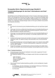 PDF Teilnahmebedingungen - Europaallee