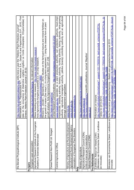 Baseline information on agricultural practices in the EU ... - Europabio