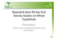 Repeated-dose 90-day Oral Toxicity Studies on Whole ... - Europabio