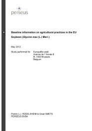 Baseline information on agricultural practices in the EU ... - Europabio