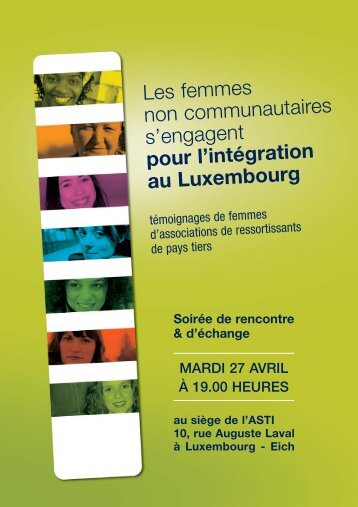 Les femmes non communautaires s'engagent pour l'intégration au ...