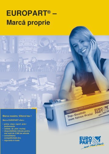 Europart - Marcă proprie - EUROPART - europart.de
