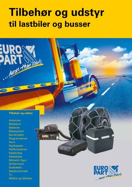 Tilbehør og udstyr - EUROPART europart.de