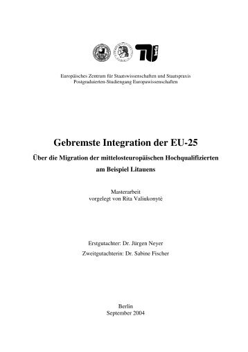 2 Brain drain in der wissenschaftlichen Diskussion