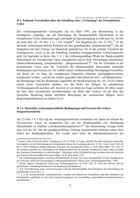 EU-Recht und nationales Verfassungsrecht - Europawissenschaften ...