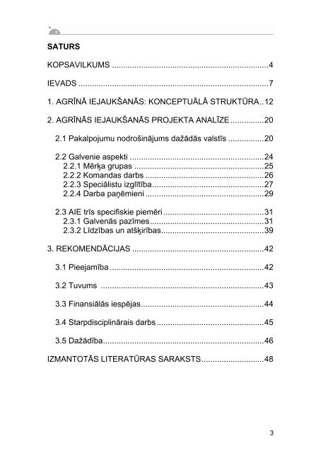 Agr?n? iejauk?an?s Situ?cijas anal?ze Eirop? Galvenie aspekti un ...