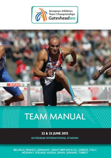 team manual - European Athletics