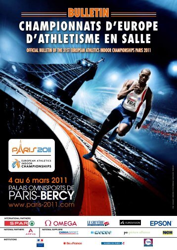 championnats d'europe d'athletisme en salle - European Athletic ...