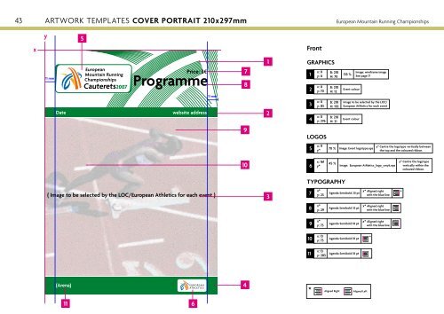 EUROPEAN ATHLETICS Brand Design Manual