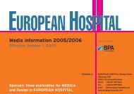 Media information 2005/2006 - European-Hospital