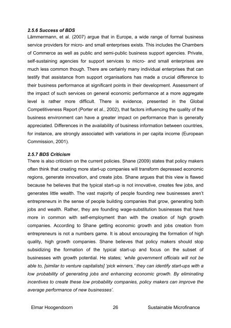 Sustainable Microfinance - Balanced Scorecard's added value for ...