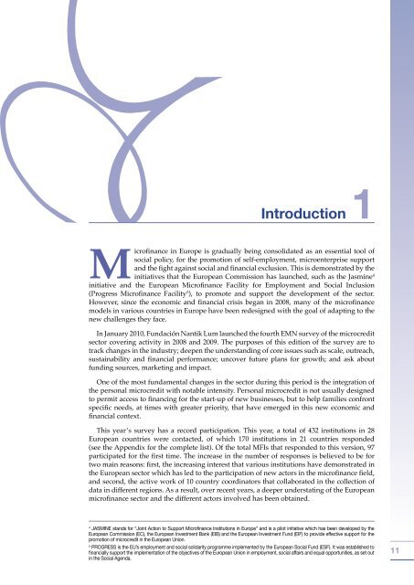 EMN 2008-2009 Overview - Réseau Européen de la Microfinance