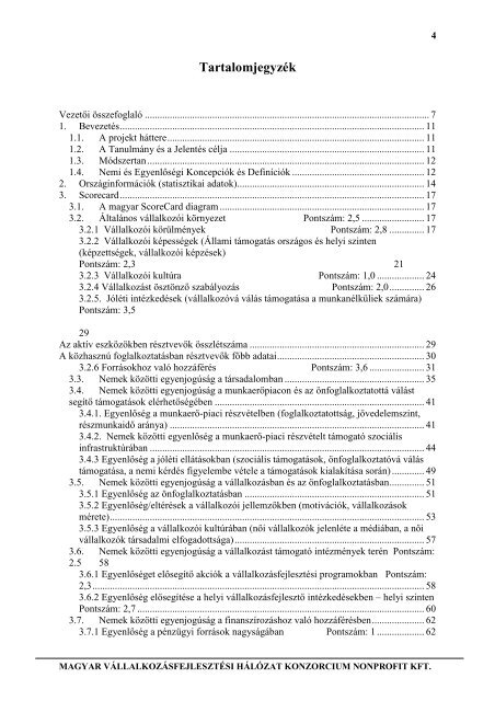 magyar vállalkozásfejlesztési hálózat konzorcium nonprofit kft.