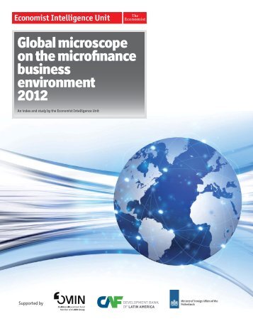 Global microscope on the microfinance business environment 2012