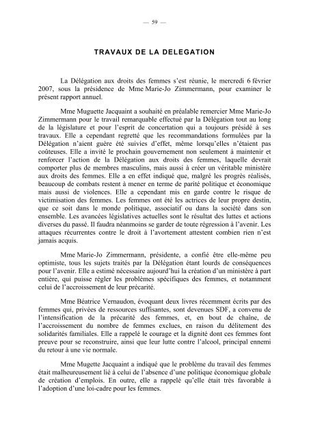 Rapport d'activité - Assemblée nationale