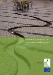 Manual and Guidelines for Sustainable Housing Projects