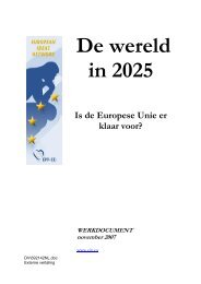 De wereld in 2025 - European Ideas Network