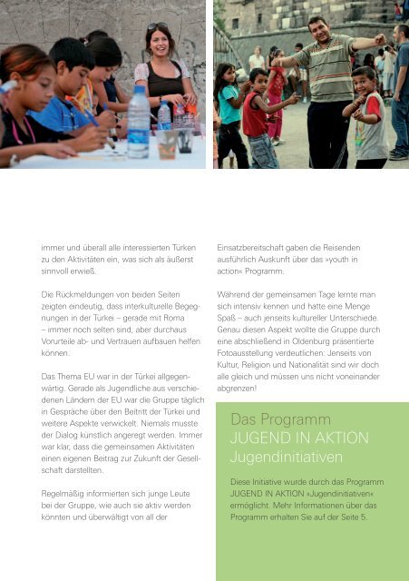 EU-geförderte Jugendpojekte in Weser-Ems - EUROPE DIRECT ...